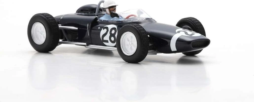 Lotus 18 To 21 V8 No.28 Practice Italian GP 1961 Stirling Moss In 1:43 Scale By Spark - Image 4