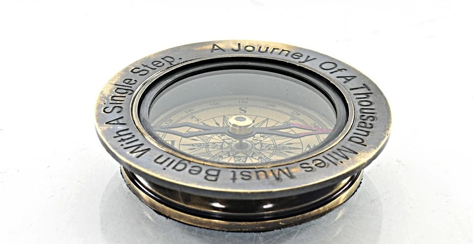 100 Year Calendar & Compass Quote Set Of 2 By Old Modern Handicrafts - Image 4