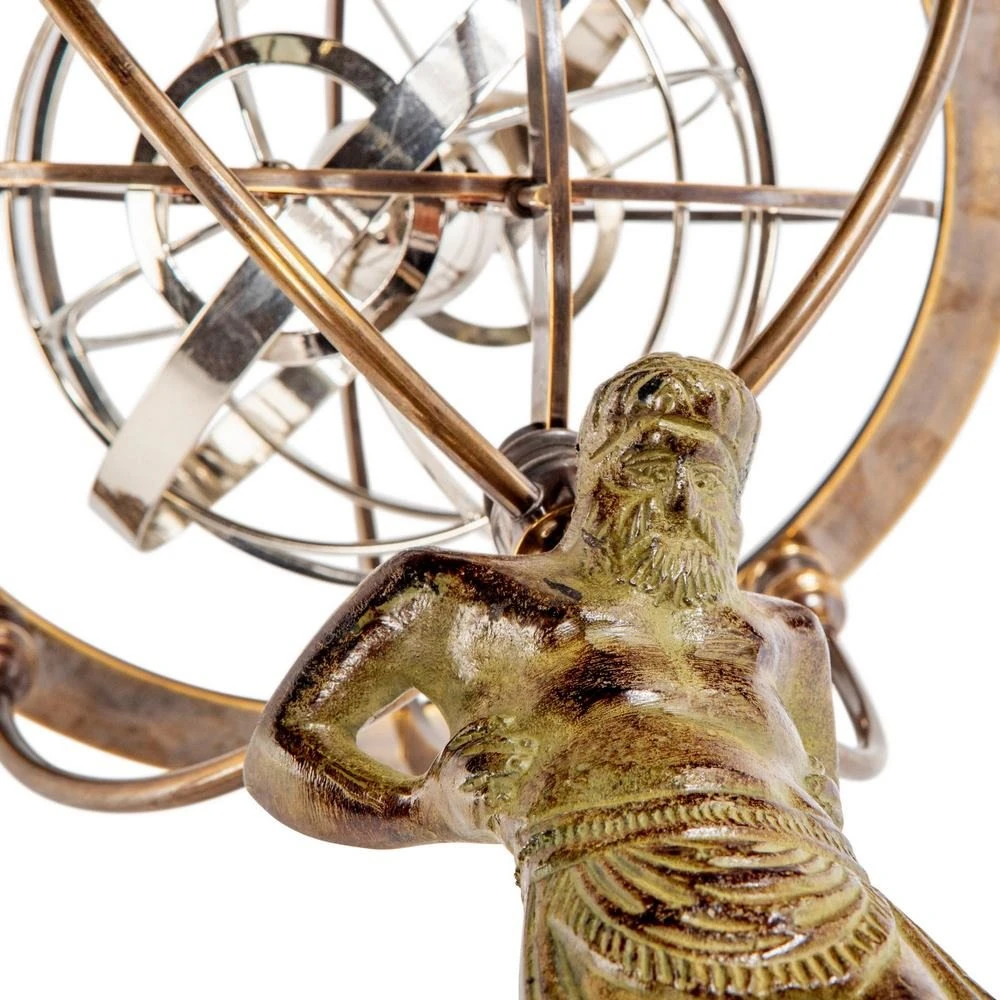 18th C. Atlas Armillary By Authentic Models - Image 4