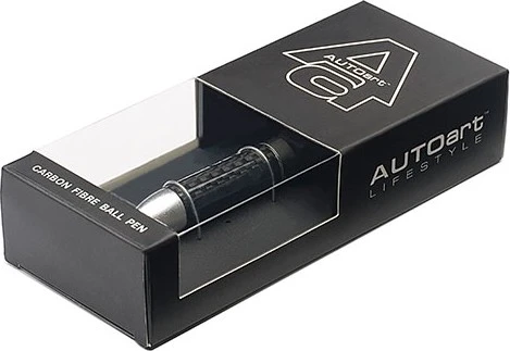 RETRACTABLE CARBON FIBER BALL PEN KEYCHAIN By AUTOart - Image 4