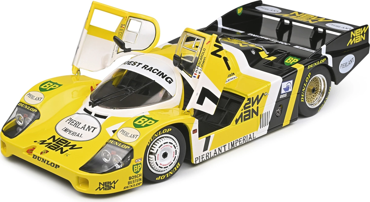 Porsche 956 (LH) 1984 Le Mans Winner In 1:18 Scale By Solido - Image 8