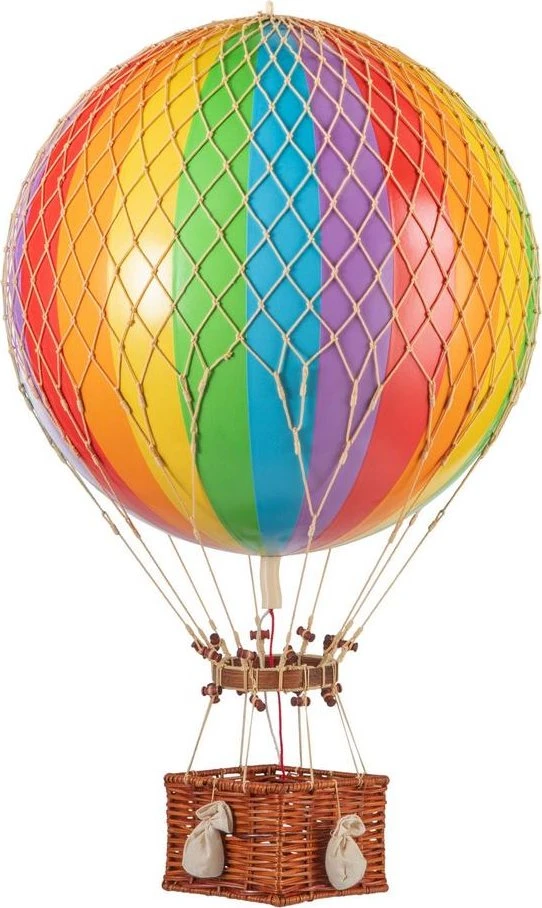 Jules Verne, Rainbow Air Balloon By Authentic Models
