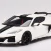 2023 Chevrolet Corvette Z06 Arctic White In 1:18 Scale By Topspeed