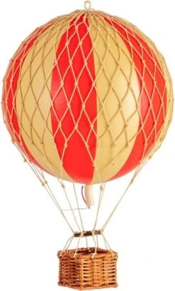 Travels Light, Red Double Air Balloon By Authentic Models
