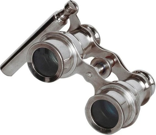 Opera Binocular Silver 4″ By Authentic Models