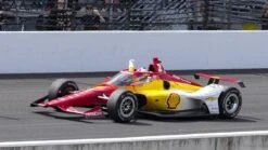 Josef Newgarden Race Weathered Version 2023 Indianapolis 500 Champion In 1:18 Scale