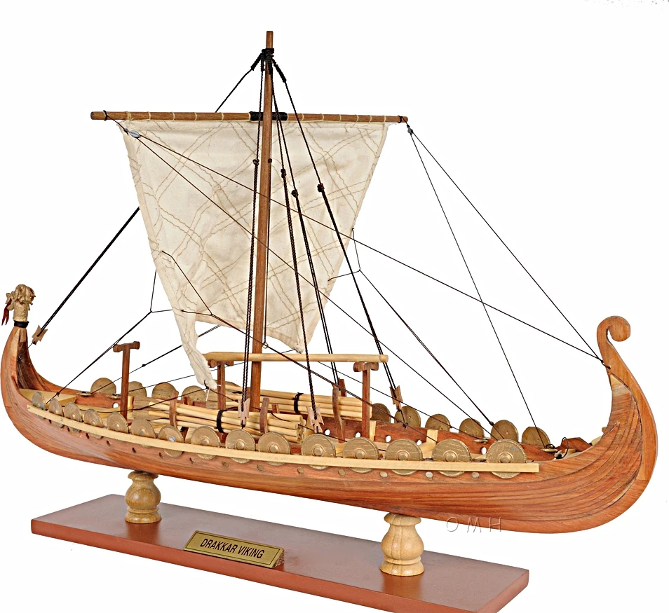 Viking Ship Small By Old Modern Handicrafts - Image 9