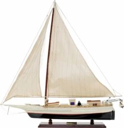 Skipjack Painted Sailboat By Old Modern Handicrafts