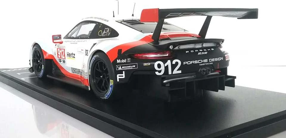 Porsche 911 RSR Type 991 #912 24H Daytona 2018 In 1:18 Scale By IXO - Image 8