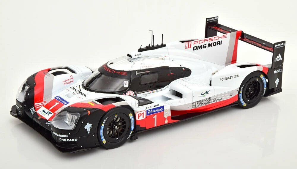 PORSCHE 919 HYBRID LE MANS 2017 In 1:18 Scale By IXO