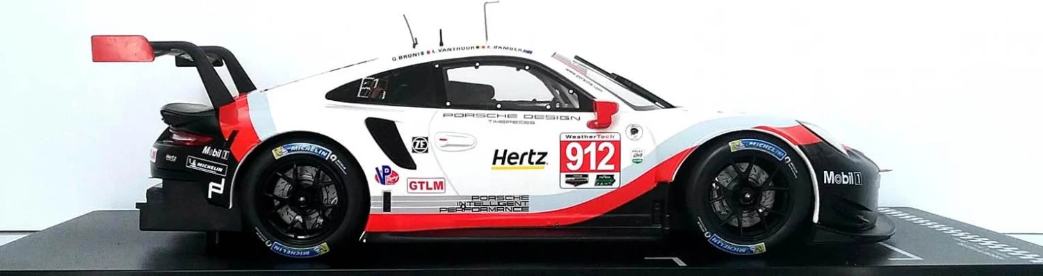 Porsche 911 RSR Type 991 #912 24H Daytona 2018 In 1:18 Scale By IXO - Image 5