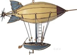 Steampunk Airship By Old Modern Handicrafts