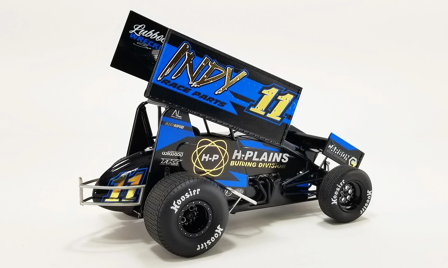 2022 #11 HI-PLAINS BUILDING SPRINT CAR BUDDY KOFOID In 1:18 Scale - Image 6