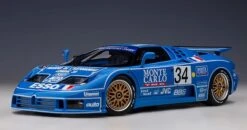BUGATTI EB110 LM LE MANS 24HR 1994 #34 In 1:18 Scale