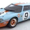 Ford GT40 #9 Le Mans Winner 1968 Rodriguez Bianchi In 1:18 Scale