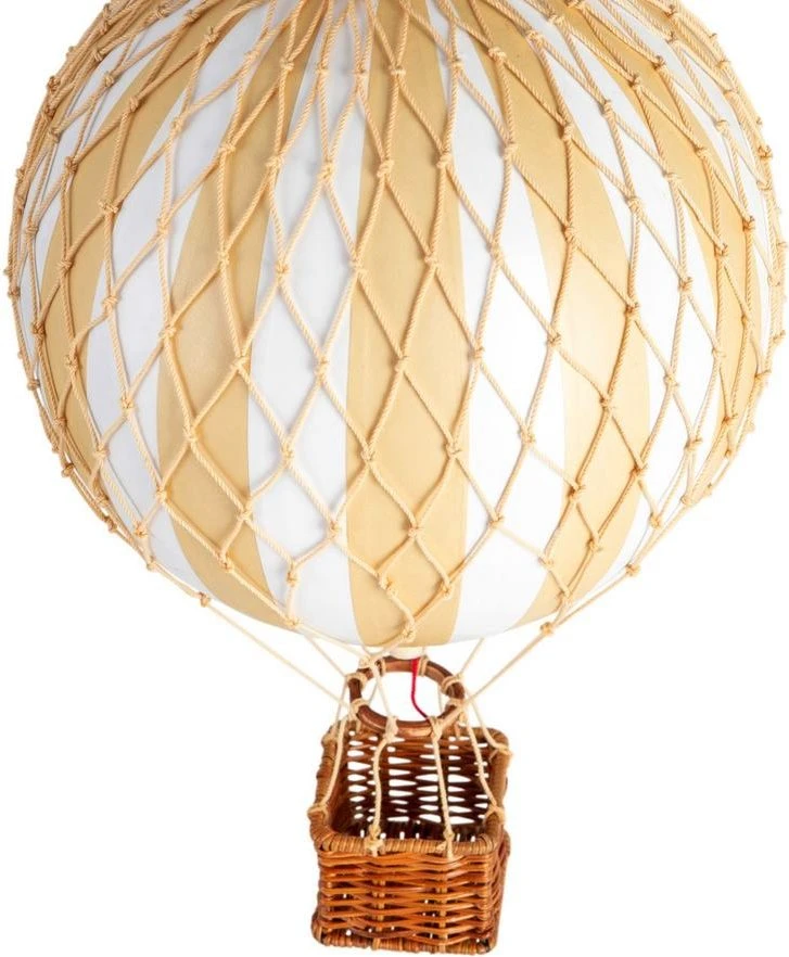 Travels Light, White Ivory Air Balloon By Authentic Models - Image 3