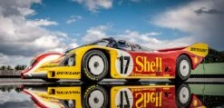 PORSCHE 962 C SHELL LE MANS 1988, Hans Stuck #17 In 1:18 Scale By Norev