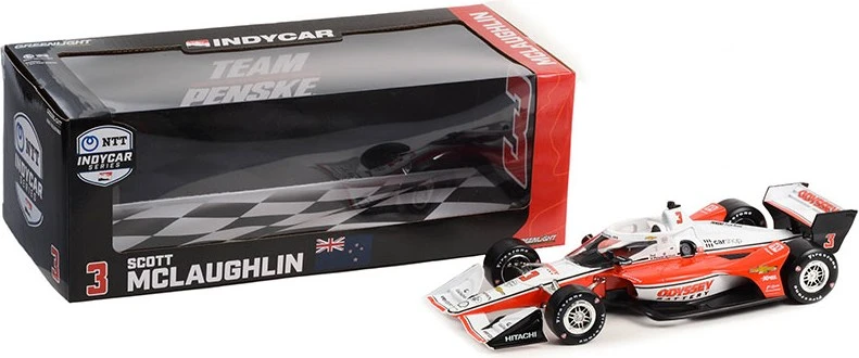 2022 NTT IndyCar Series Team Penske, Honda Indy 200 At Mid-Ohio Second Win (Road Course Configuration) #3 Scott McLaughlin 1:18 Scale - Image 2