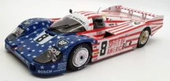 Porsche 956 3rd Le Mans 1986 #8 Spirit Of America In 1:18 Scale By Solido