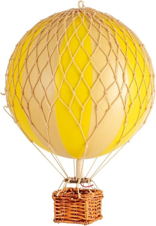 Travels Light, Yellow Double Air Balloon By Authentic Models