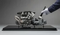 Bugatti Chiron Engine And Gearbox In 1:4 Scale By Amalgam