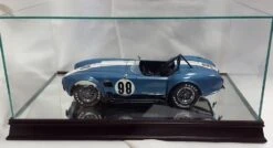 The 1:12 Scale Glass And Wood Display Case For Scale Model Cars By Mint Models