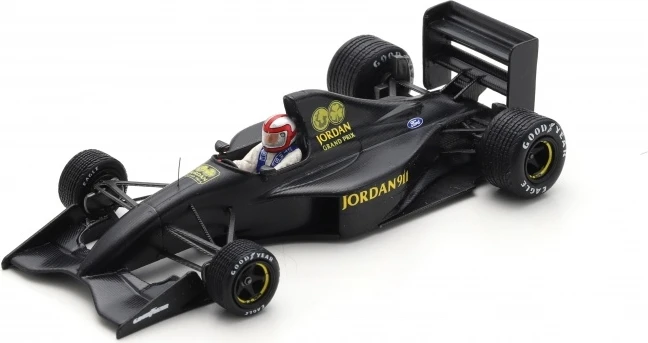 Jordan 191 Test Silverstone 1990 John Watson In 1:43 Scale By Spark