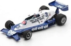 Tyrrell 008 No.3 5th German GP 1978 Didier Pironi In 1:43 Scale