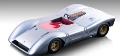 1968 Ferrari 612 Can-Am Press Aluminum Matte In 1:18 Scale By Tecnomodel