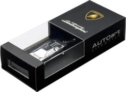 Lamborghini Countach LP400, Aluminum Car Keychain In 1:87 Scale By AUTOart