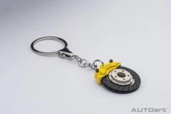 Ceramic Brake Disc Keychain (w/omega Shape Keyring) By AUTOart