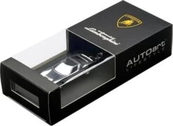 Lamborghini Miura SV, Aluminum Car Keychain In 1:87 Scale By AUTOart