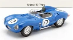 Jaguar Type D Le Mans #17 1957 In 1:18 Scale