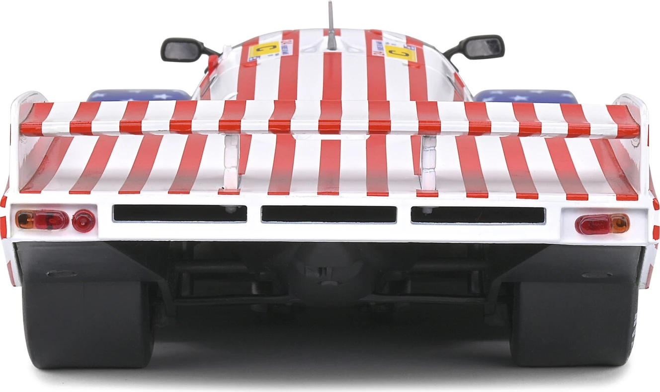Porsche 956 3rd Le Mans 1986 #8 Spirit Of America In 1:18 Scale By Solido - Image 8