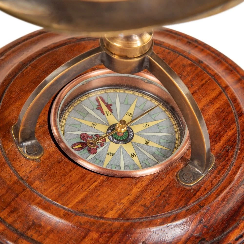 Terrestrial Globe With Compass By Authentic Models - Image 5