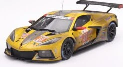 Chevrolet Corvette C8.R #33 Corvette Racing 2023 Le Mans 24 Hrs LM GTE AM Class Winner Post-Race Weathered In 1:18 Scale