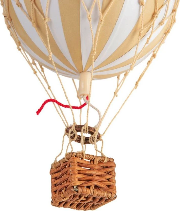 Floating The Skies, White Ivory Air Balloon By Authentic Models - Image 4