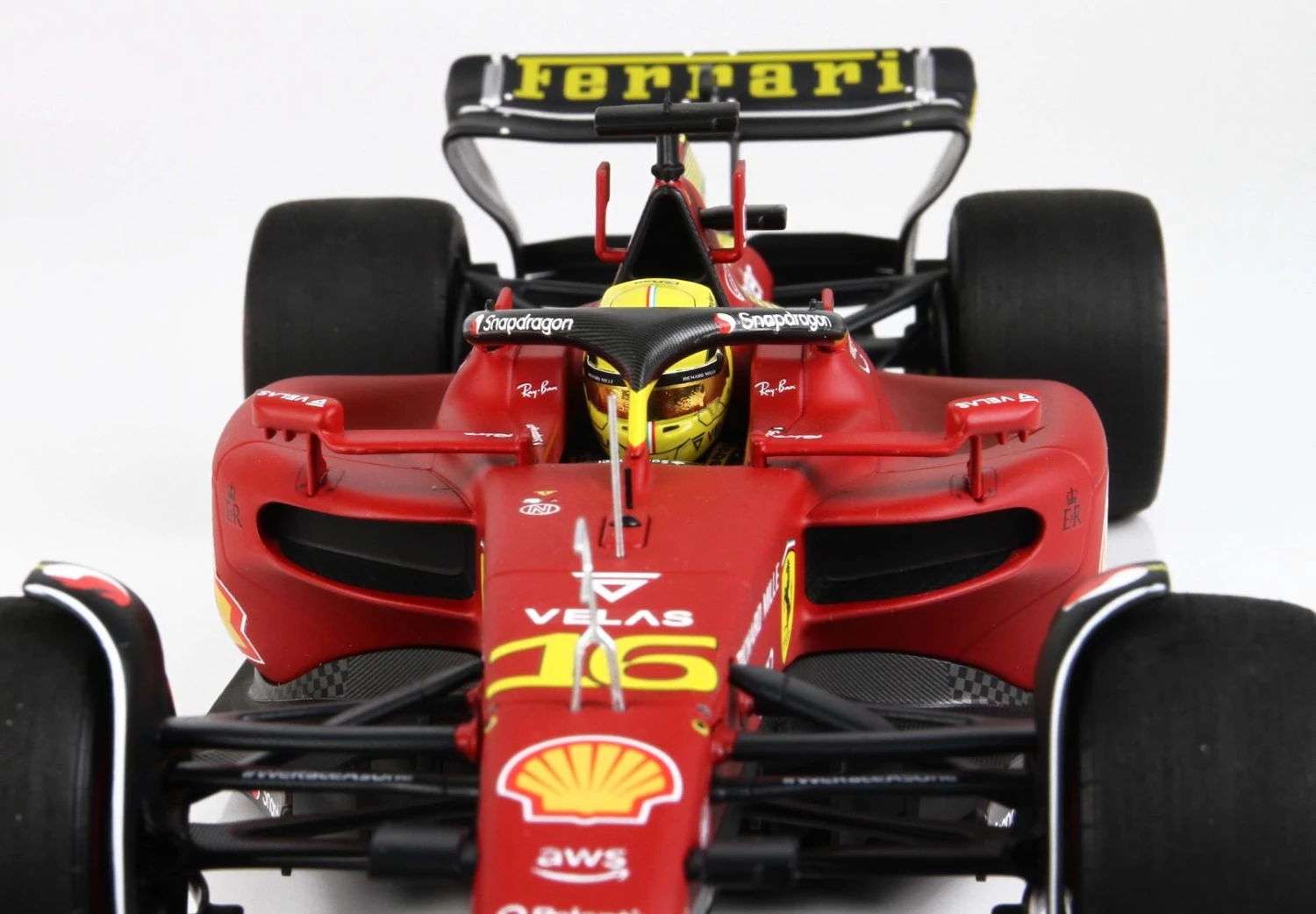 Ferrari SF-75 Italian GP Monza 2022 C. Leclerc With Display Case In 1:18 Scale - Image 8