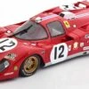 FERRARI 512 M LE MANS 1971 #12 In 1:18 Scale By CMR