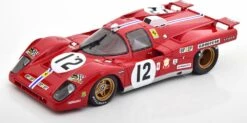 FERRARI 512 M LE MANS 1971 #12 In 1:18 Scale By CMR