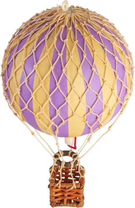 Floating The Skies, Lavender Air Balloon By Authentic Models - Image 4