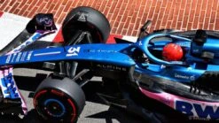2023 BWT Alpine F1 Team A523 Estaban Ocon 3RD Monaco GP In 1:18 Scale