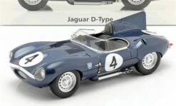 1956 Jaguar Type D Winner Le Mans #4 In 1:18 Scale