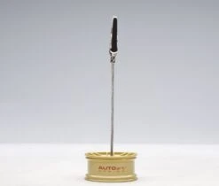 Racing Wheel Memo Clipping Stand/Gold 1:12 Scale By AUTOart