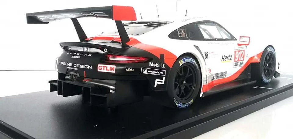 Porsche 911 RSR Type 991 #912 24H Daytona 2018 In 1:18 Scale By IXO - Image 6