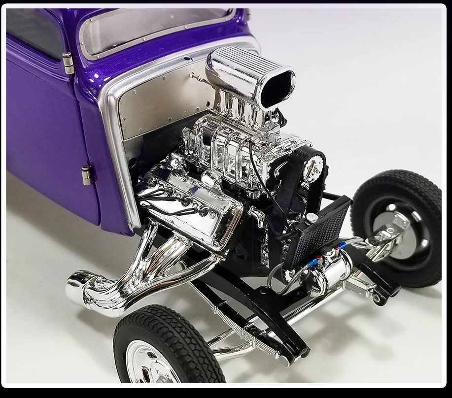 1933 Gasser In Plum Crazy Purple LE 300 In 1:18 Scale - Image 5