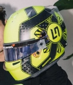 Lando Norris McLaren 2023 Helmet In 1/5 Scale