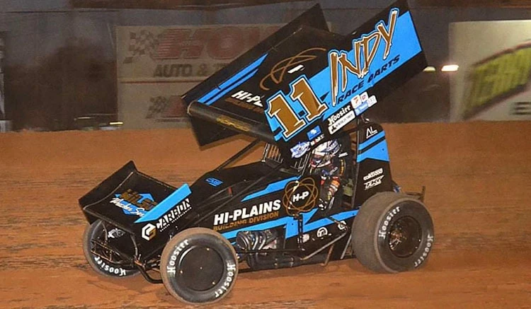 2022 #11 HI-PLAINS BUILDING SPRINT CAR BUDDY KOFOID In 1:18 Scale - Image 2