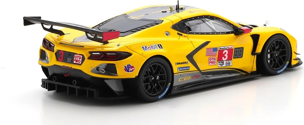 2022 Chevrolet Corvette C8.R #3 Corvette Racing IMSA Sebring 12 Hrs GTD PRO Winner In 1:43 Scale - Image 3