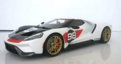 2021 Ford GT #98 1966 Daytona 24 Hours Heritage Editon In 1:18 Scale By GT Spirit